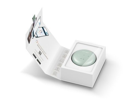 Масажер для обличчя та тіла GESKE Sonic Cool&Warm Face and Body Massager 9в1 green