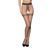 Телесные колготки с доступом, контрастная двойная резинка Passion TIOPEN 015 3/4 (20 den), beige