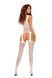 Бодистокинг Passion BS122 white