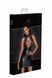 Платье Noir Handmade F241 Short dress with powerwetlook skirt and tulle top, S
