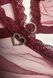 Комплект Passion BELISSANA SET burgundy XL