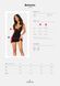 Сорочка Obsessive Bellastia chemise & thong XL/2XL