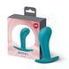 Анальная пробка Fun Factory BOOTIE L Aquamarine, диаметр 3,8 см, тонкий ограничитель