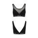 Топ с прозрачной вставкой Passion PS002 TOP S, black