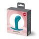 Анальная пробка Fun Factory BOOTIE L Aquamarine, диаметр 3,8 см, тонкий ограничитель
