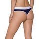 Спортивні трусики-стрінги Passion PS007 PANTIES L, navy blue