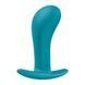 Анальная пробка Fun Factory BOOTIE L Aquamarine, диаметр 3,8 см, тонкий ограничитель