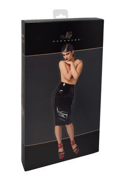 Юбка Noir Handmade F378 Dominae Column PVC pencil skirt S