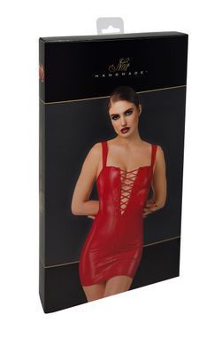 Сукня Noir Handmade F364 Bombshell Lace-Up Mini Dress Red S