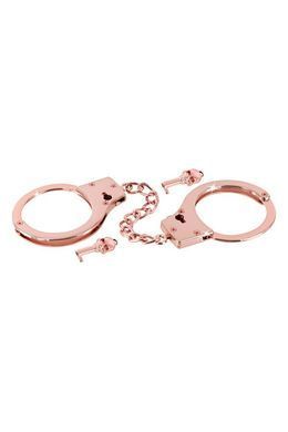 Наручники Fetish Tentation Premium Chick wrist cuffs in rose-gold metal