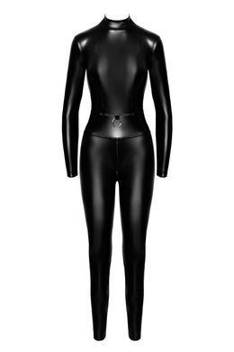Комбинезон Noir Handmade F319 Caged, M, под латекс, длинный рукав, с доступом, кольцо на поясе