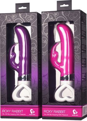 Вибратор Rocks Off Roxy Rabbit Purple