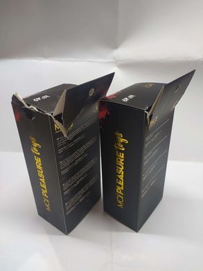 Анальная пробка с кристаллом MAI Attraction Toys №49 Black (мятая упаковка)