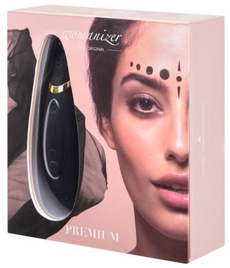 Вакуумный клиторальный стимулятор Womanizer Premium Black