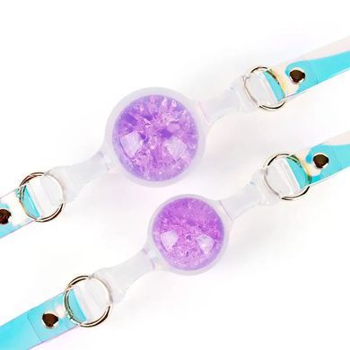 Кляп Liebe Seele Crystal Ball Gag - Purple (Small Ball)