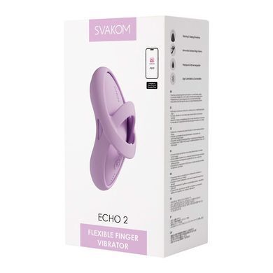 Клиторальный вибратор Svakom Echo 2 Pink Lilac