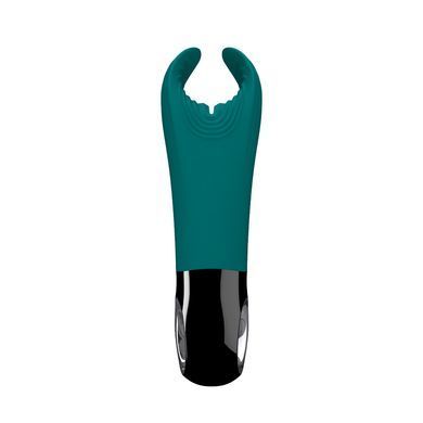 Вибратор для пениса Fun Factory MANTA deep sea blue/black, подходит для парных игр