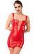 Сукня Noir Handmade F364 Bombshell Lace-Up Mini Dress Red S
