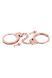 Наручники Fetish Tentation Premium Chick wrist cuffs in rose-gold metal