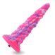 Фантазийный фаллоимитатор 10.12&Prime; для секс-машин Hismith Silicone Dildo rose Monster Series, KlicLok