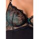 Корсет с пажами FLORIS CORSET black L/XL - Passion Exclusive, трусики