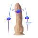 Фаллоимитатор SilexD Legends - Juan Lucho Dildo 9", двухслойный, силикон+Silexpan