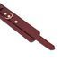 Кожаные наручники Liebe Seele Wine Red Wrist Cuffs, съемная цепочка-крепление