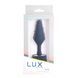 Анальная пробка Lux Active Twist Plug Small Blue