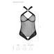 Сітчастий боді з халтером Passion Amanda Body L/XL, black