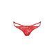 Трусики на зав'язочках з боків Passion Exclusive WARDA THONG XXL/XXXL, red