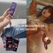 Смарт-вибратор Magic Motion Ponder Blue, двойная стимуляция, виброяйцо+язычок для клитора