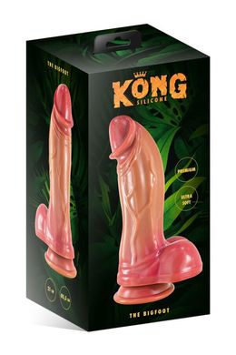 Фэнтезийный фаллоимитатор Kong Silicone The BigFoot