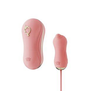 Набор 2в1 Zalo &mdash; UNICORN Pink, виброяйцо + вакуумный стимулятор