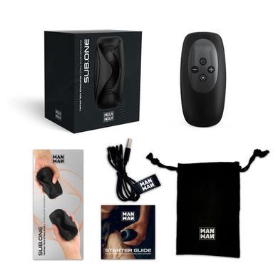 Мастурбатор с вибрацией Manwan SUB.ONE Infinite Black