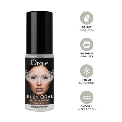 Оральный спрей Orgie &ndash; Juicy Oral для усиления слюноотделения 15 мл