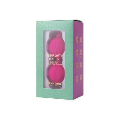 Вагинальные шарики Adrien Lastic Geisha Lastic Balls Mini Magenta (S), диаметр 3,4см, вес 85гр