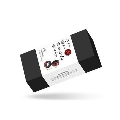 Кожаные поножи Liebe Seele Wine Red Ankle Cuffs, съемная цепочка-крепление