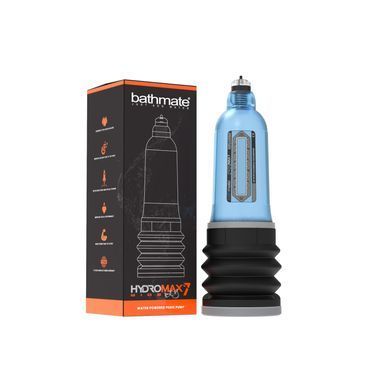 Гідропомпа Bathmate Hydromax 7 WideBoy Blue (X30) для члена довжиною від 12,5 до 18см, діам.до 5,5см