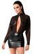 Платье Noir Handmade F348 Powerwetlook and tulle dress - 5XL