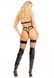 Боди-портупея Leg Avenue Patent Leather Harness Teddy S