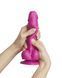 Реалистичный фаллоимитатор Strap-On-Me Sliding Skin Realistic Dildo Fuchsia M, эффект подвижной кожи