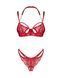 Комплект Obsessive Matildea 2-pcs crotchless set L/XL