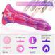 Фаллоимитатор для секс-машин Hismith 10.3&Prime; Silicone Monster Dildo Series, KlicLok и присоска