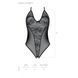 Боди с ажурным декором и открытым шагом Passion URSULA BODY S/M, black