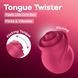 Вибростимулятор для клитора Satisfyer Tongue Twister с имитацией язычка