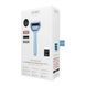 Ролер для голкової мезотерапії обличчя та тіла GESKE MicroNeedle Face&Body Roller 9в1 aquamarine