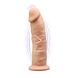 Фаллоимитатор с вибрацией SilexD Henry Vibro Flesh (MODEL 2 size 7in), двухслойный, диаметр 4,4 см