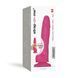 Реалистичный фаллоимитатор Strap-On-Me Sliding Skin Realistic Dildo Fuchsia M, эффект подвижной кожи