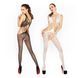 Бодистокинг Passion BS030 black, комбинезон, имитация топа и леггинсов
