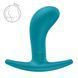 Анальная пробка Fun Factory BOOTIE S Aquamarine, диаметр 2,8 см, тонкий ограничитель